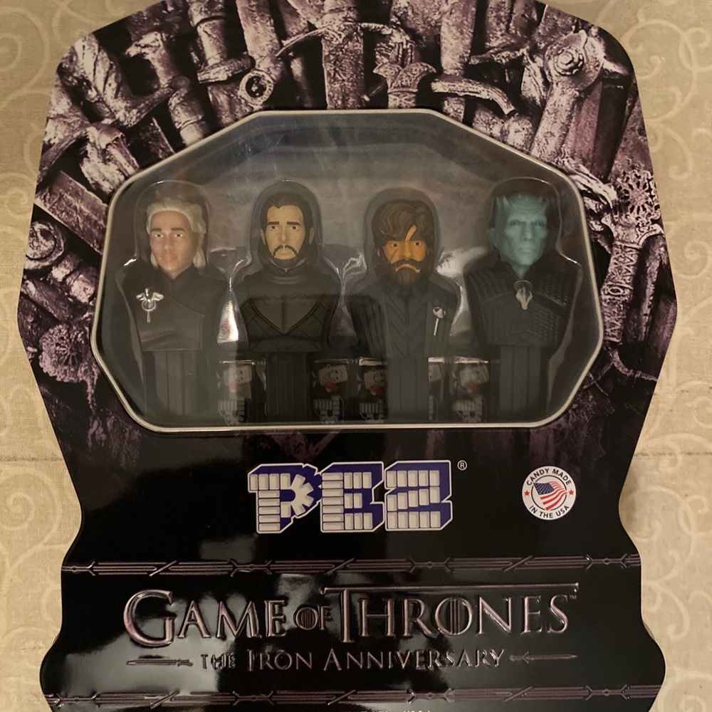 Game of Thrones The Iron Anniversary PEZ Gift Tin